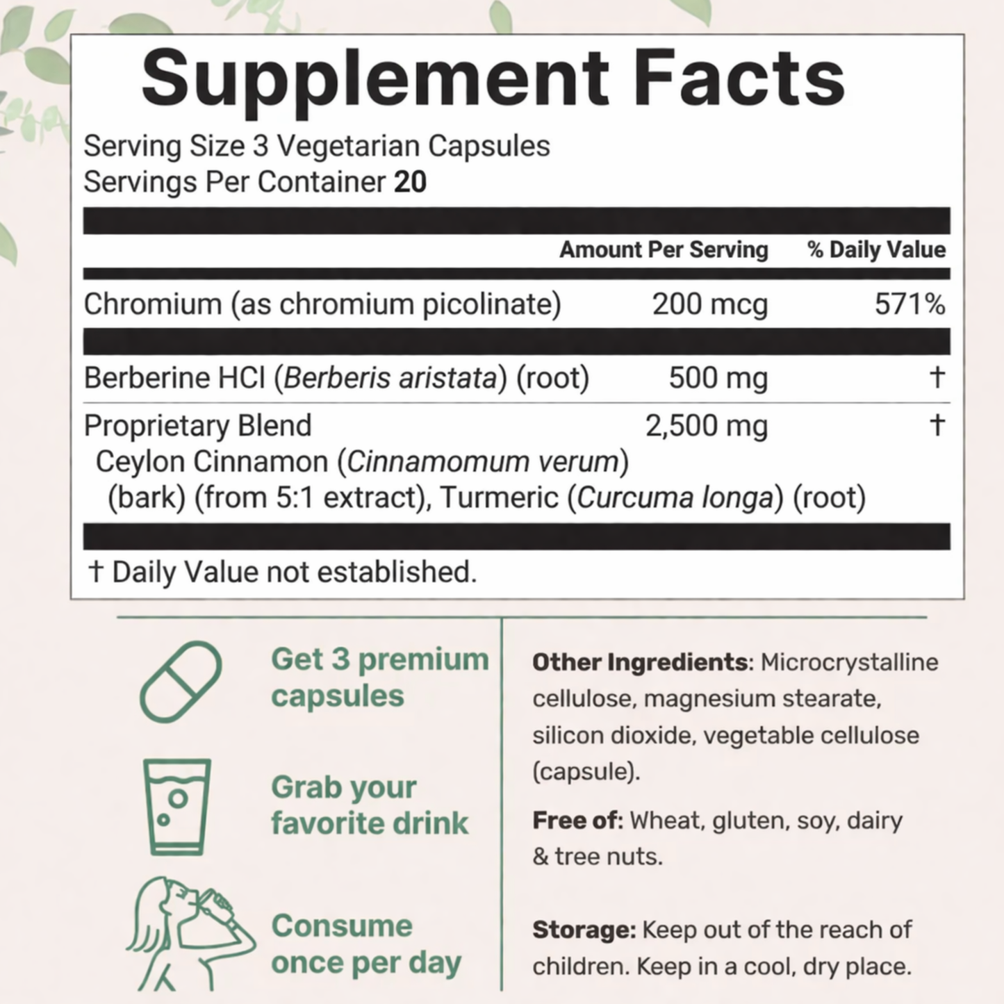 Nutra Vita Berberine Complex - Clinical Grade Berberine for Digestive Reset