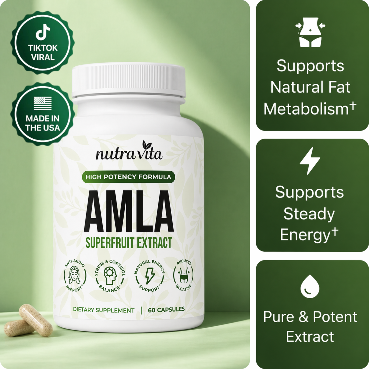 Nutra Vita Amla Superfruit Capsules